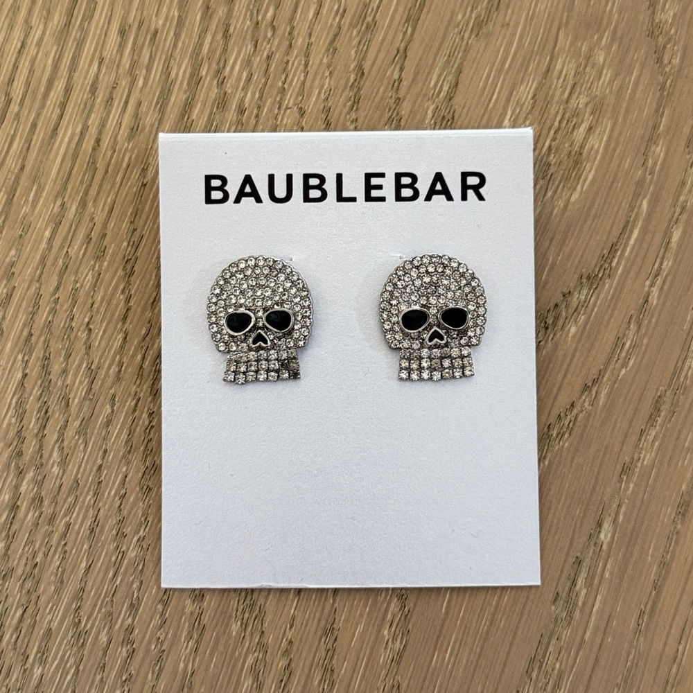 Baublebar Skull Statement Earrings